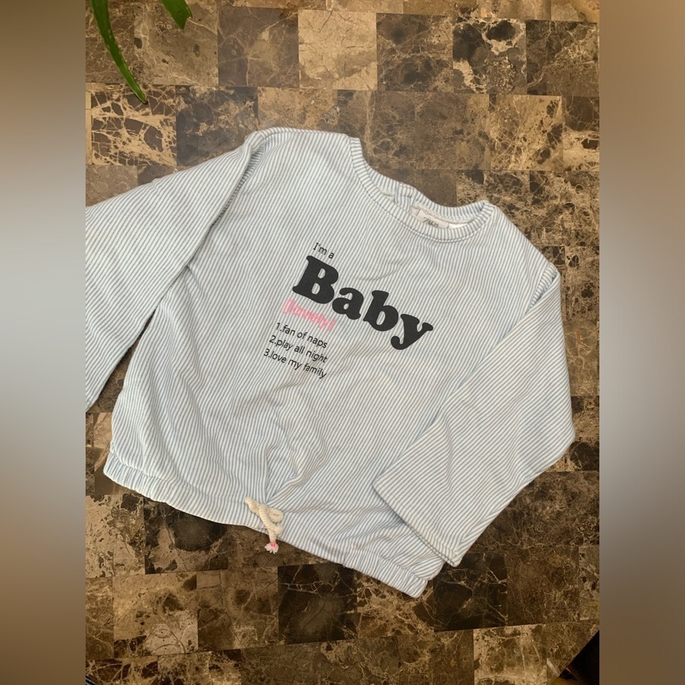 Zara stripes longsleeve 3-4 years